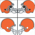 Cleveland Browns Helmet Logo Iron On Transfer