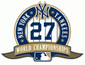 New York Yankees 2010-Pres Champion Logo Print Decal