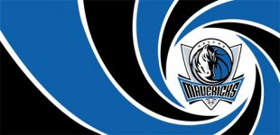 007 Dallas Mavericks logo Print Decal