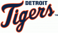 Detroit Tigers 1994-Pres Wordmark Logo Print Decal