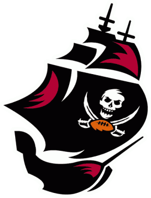 Tampa Bay Buccaneers 1997-2013 Alternate Logo Iron On Transfer