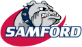 Samford Bulldogs 2000-2015 Alternate Logo Print Decal