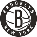 Brooklyn Nets 2012 13-Pres Secondary Logo Print Decal