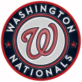 Washington Nationals Plastic Effect Logo Iron On Transfer