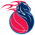 Detroit Pistons 2001-2004 Alternate Logo 2 Print Decal