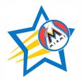 Miami Marlins Baseball Goal Star logo Print Decal