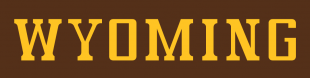 Wyoming Cowboys 2006-2012 Wordmark Logo Iron On Transfer