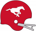 Calgary Stampeders 1968-1976 Helmet Logo Print Decal