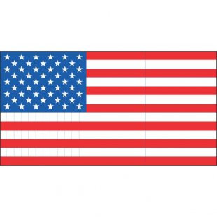 Flag Logo 27 Print Decal