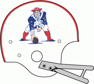 New England Patriots 1971-1981 Helmet Logo Iron On Transfer