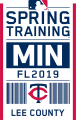 Minnesota Twins 2019 Event Logo Print Decal