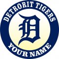 Detroit Tigers Customized Logo Print Decal