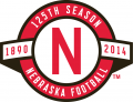 Nebraska Cornhuskers 2014 Anniversary Logo Print Decal
