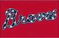 Atlanta Braves 2018 Jersey Logo 02 Print Decal