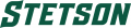 Stetson Hatters 2018-Pres Wordmark Logo 03 Print Decal