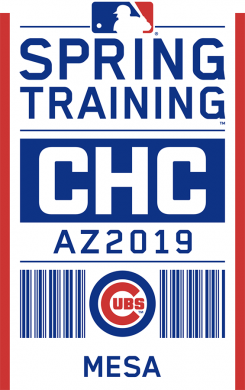 Chicago Cubs 2019 Event Logo Iron On Transfer