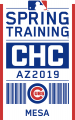 Chicago Cubs 2019 Event Logo Print Decal