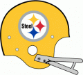 Pittsburgh Steelers 1962 Helmet Logo Iron On Transfer