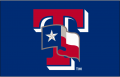 Texas Rangers 2013-2019 Batting Practice Logo Print Decal