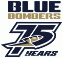 Winnipeg Blue Bombers 2005 Anniversary Logo Iron On Transfer