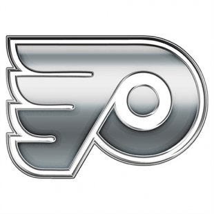 Philadelphia Flyers Silver Logo Print Decal