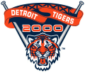 Detroit Tigers 2000 Stadium Logo Print Decal