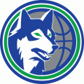 Minnesota Timberwolves 1989-1995 Alternate Logo Print Decal