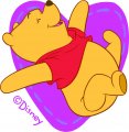 Disney Pooh Logo 19 Print Decal