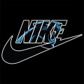 Carolina Panthers Nike logo Iron On Transfer