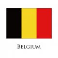 Belgium flag logo Iron On Transfer