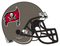 Tampa Bay Buccaneers 1997-2013 Helmet Logo Print Decal