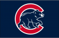 Chicago Cubs 2003-2006 Batting Practice Logo Print Decal