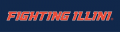 Illinois Fighting Illini 2014-Pres Wordmark Logo 09 Iron On Transfer