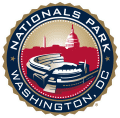 Washington Nationals 2008-Pres Stadium Logo Print Decal