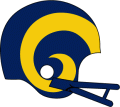 Los Angeles Rams 1983-1988 Primary Logo Print Decal