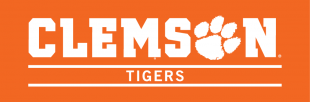 Clemson Tigers 2014-Pres Wordmark Logo 09 Iron On Transfer