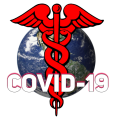 covid-19 logo 73 Iron On Transfer