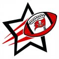 Tampa Bay Buccaneers Football Goal Star logo Print Decal
