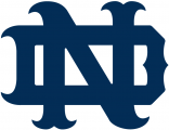 Notre Dame Fighting Irish 1994-Pres Alternate Logo 14 Print Decal