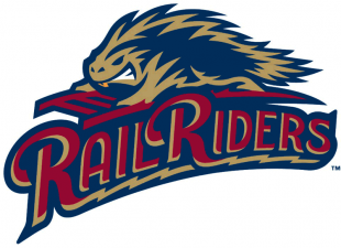 Scranton_Wilkes-Barre RailRiders 2013-Pres Primary Logo Print Decal