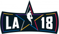 NBA All-Star Game 2017-2018 Wordmark Logo Iron On Transfer