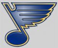 St. Louis Blues Plastic Effect Logo Print Decal