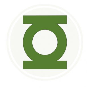Green Lantern Logo 02 Print Decal