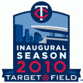 Minnesota Twins 2010 Stadium Logo Iron On Transfer