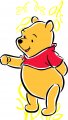 Disney Pooh Logo 14 Print Decal