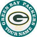 Green Bay Packers Customized Logo Iron On Transfer