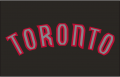 Toronto Raptors 2008-2015 Jersey Logo Print Decal