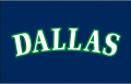 Dallas Mavericks 1993 94-2000 01 Jersey Logo Print Decal
