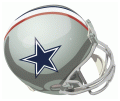 Dallas Cowboys 1976 Helmet Logo Print Decal