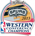 San Antonio Spurs 2012-13 Champion Logo Print Decal